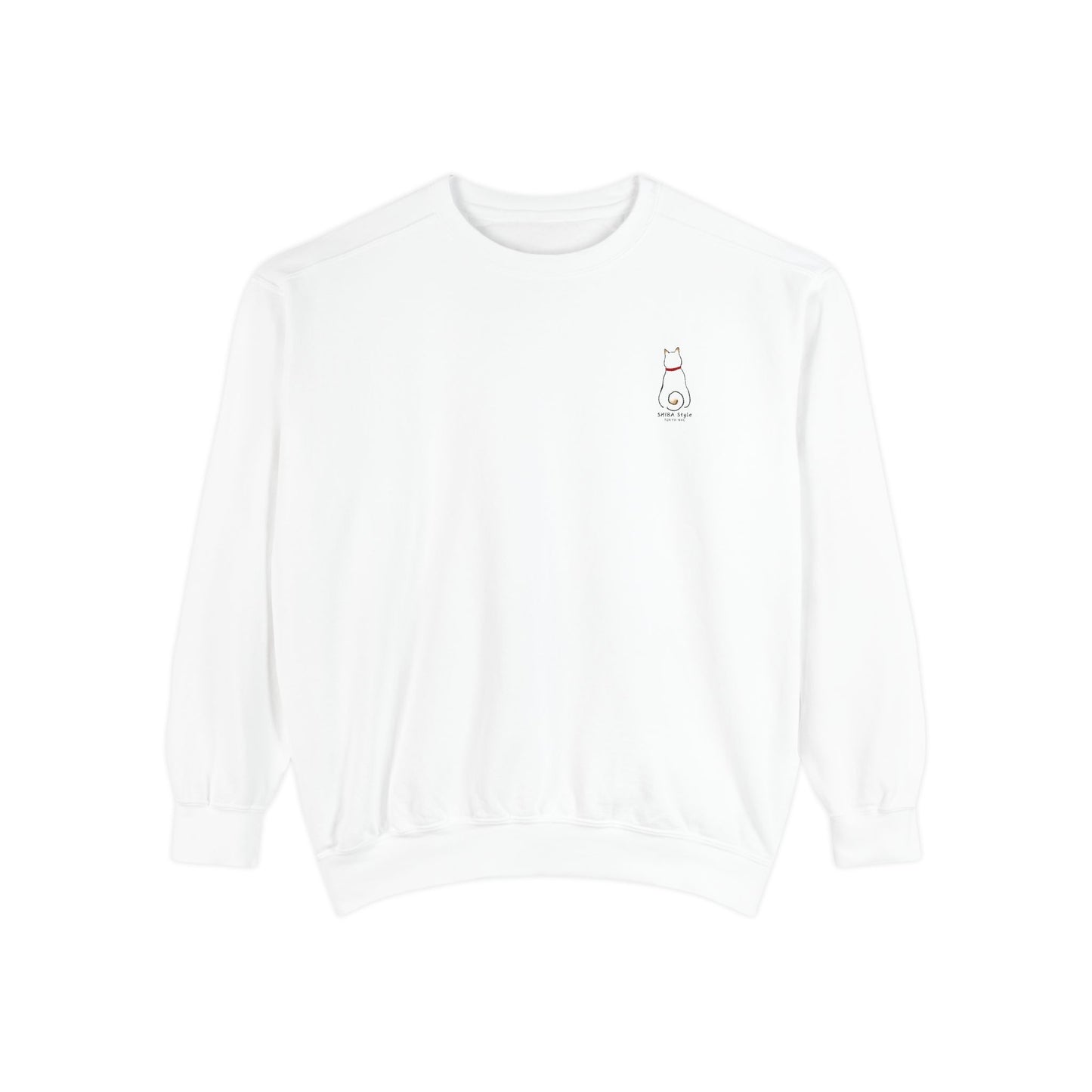 Sweatshirt (CREAM SHIBA style logo)