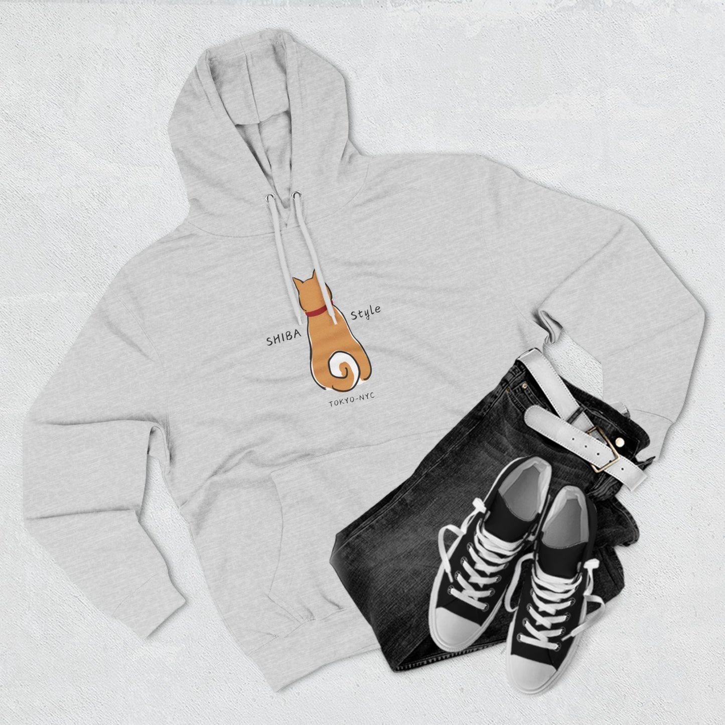 Fleece Hoodie (SHIBA Style logo)