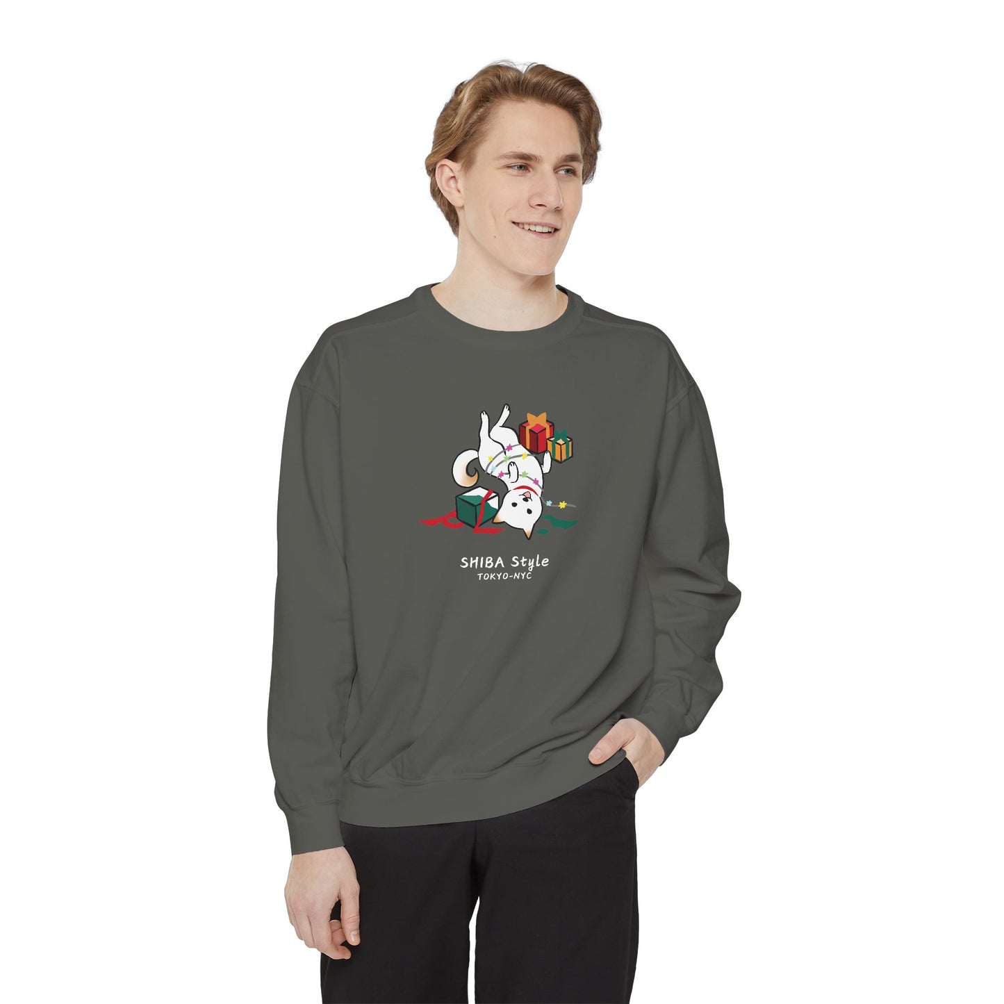 Sweatshirt (Holiday Edition Cream SHIBA )