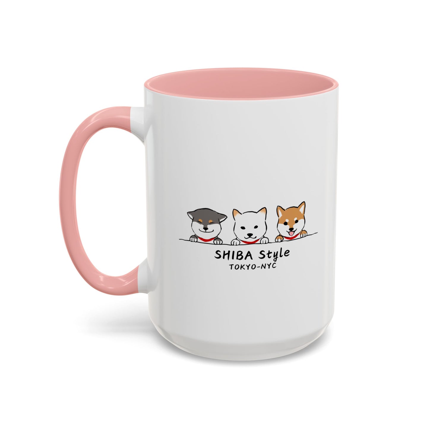 Mug (Tri-color shibas)