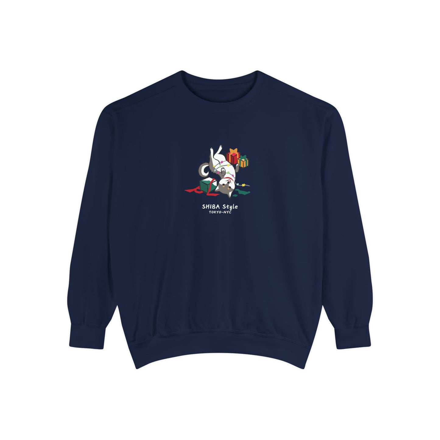 Sweatshirt (Holiday Edition Black SHIBA )