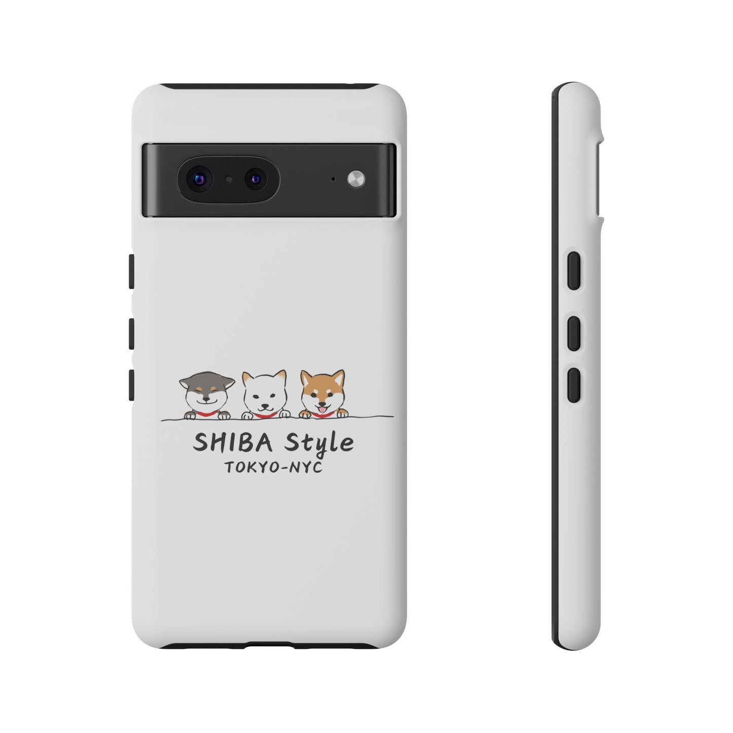 Shiba Shield Phone Cases (Tri-color shibas)