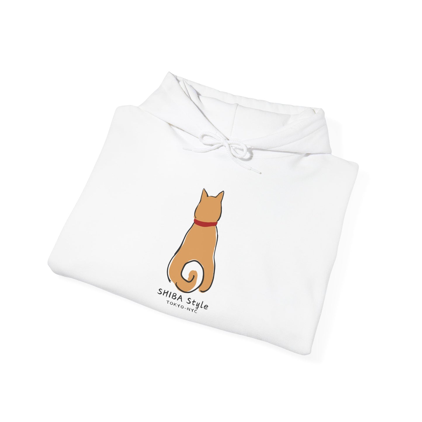 Shiba Style Unisex Hoodie – Cozy Sweatshirt for Dog Lovers