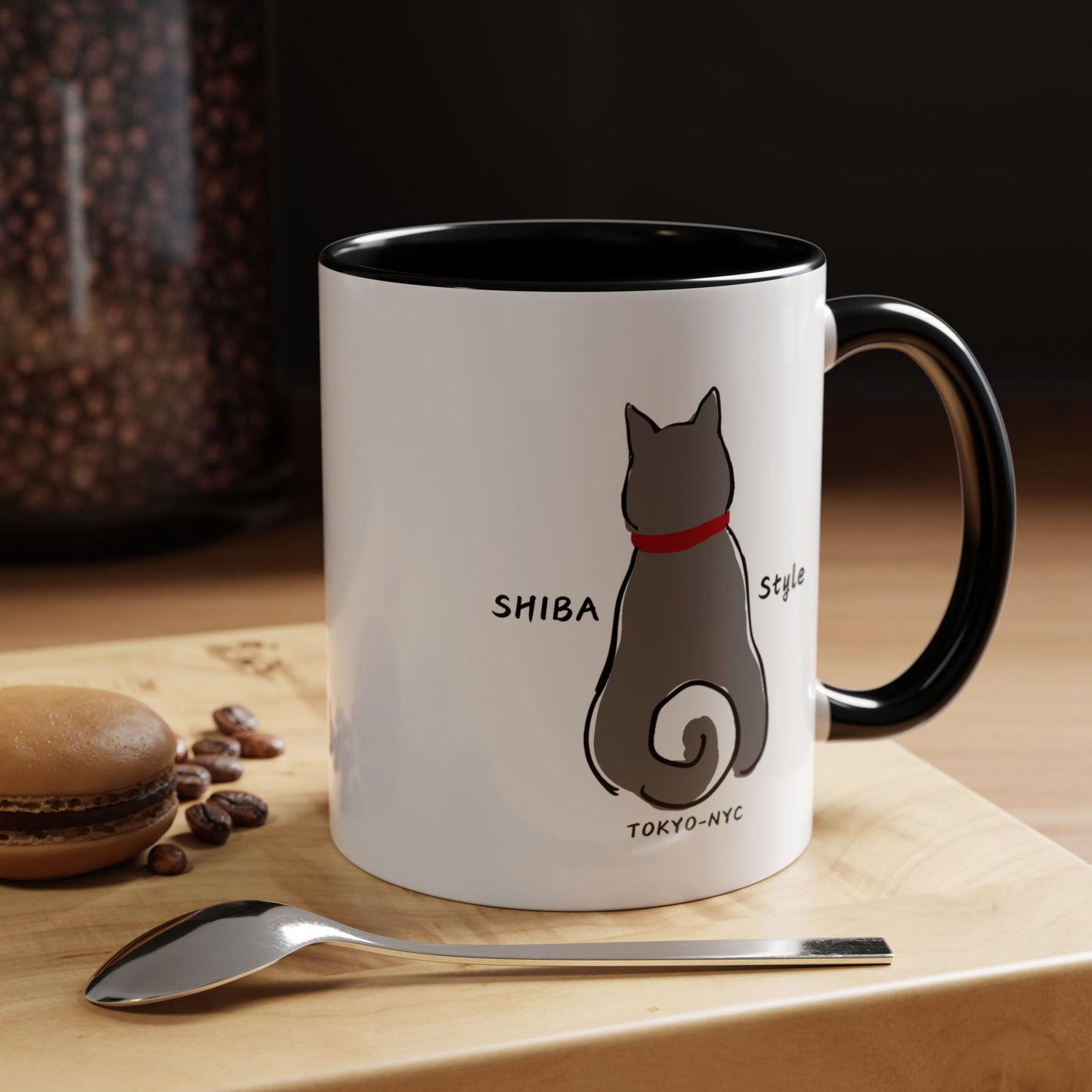 Mug ( BLACK SHIBA Style Logo)