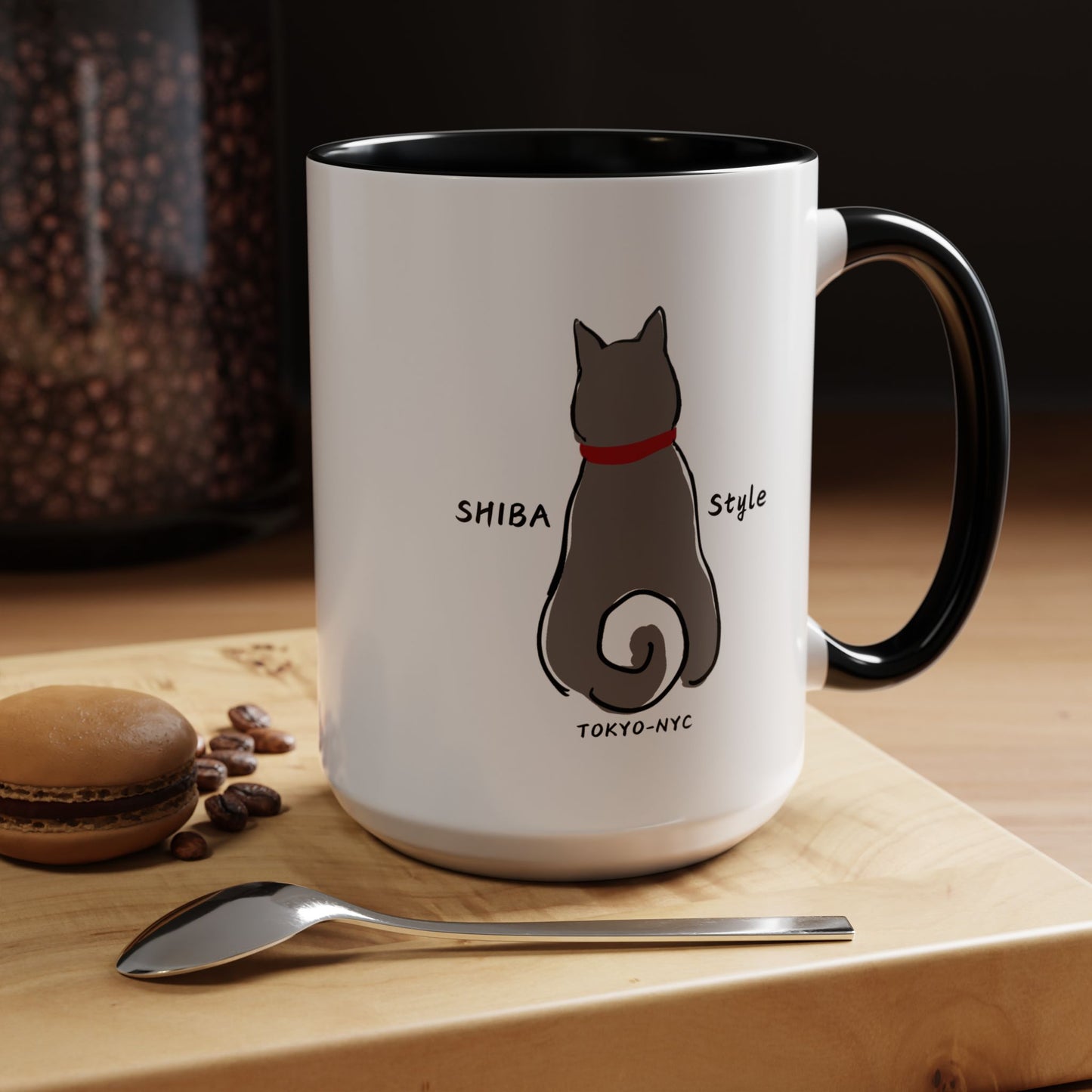 Mug ( BLACK SHIBA Style Logo)