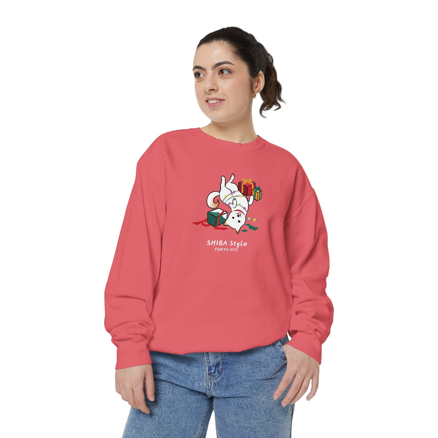 Sweatshirt (Holiday Edition Cream SHIBA )