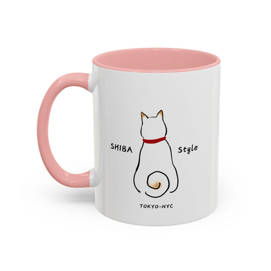 Mug ( CREAM SHIBA Style Logo)