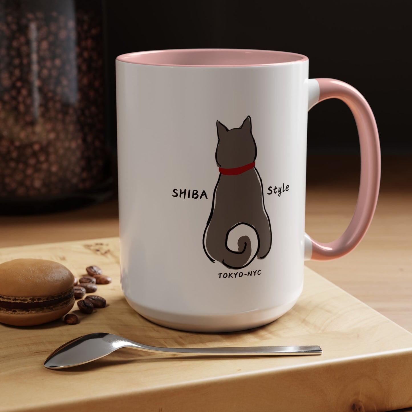 Mug ( BLACK SHIBA Style Logo)