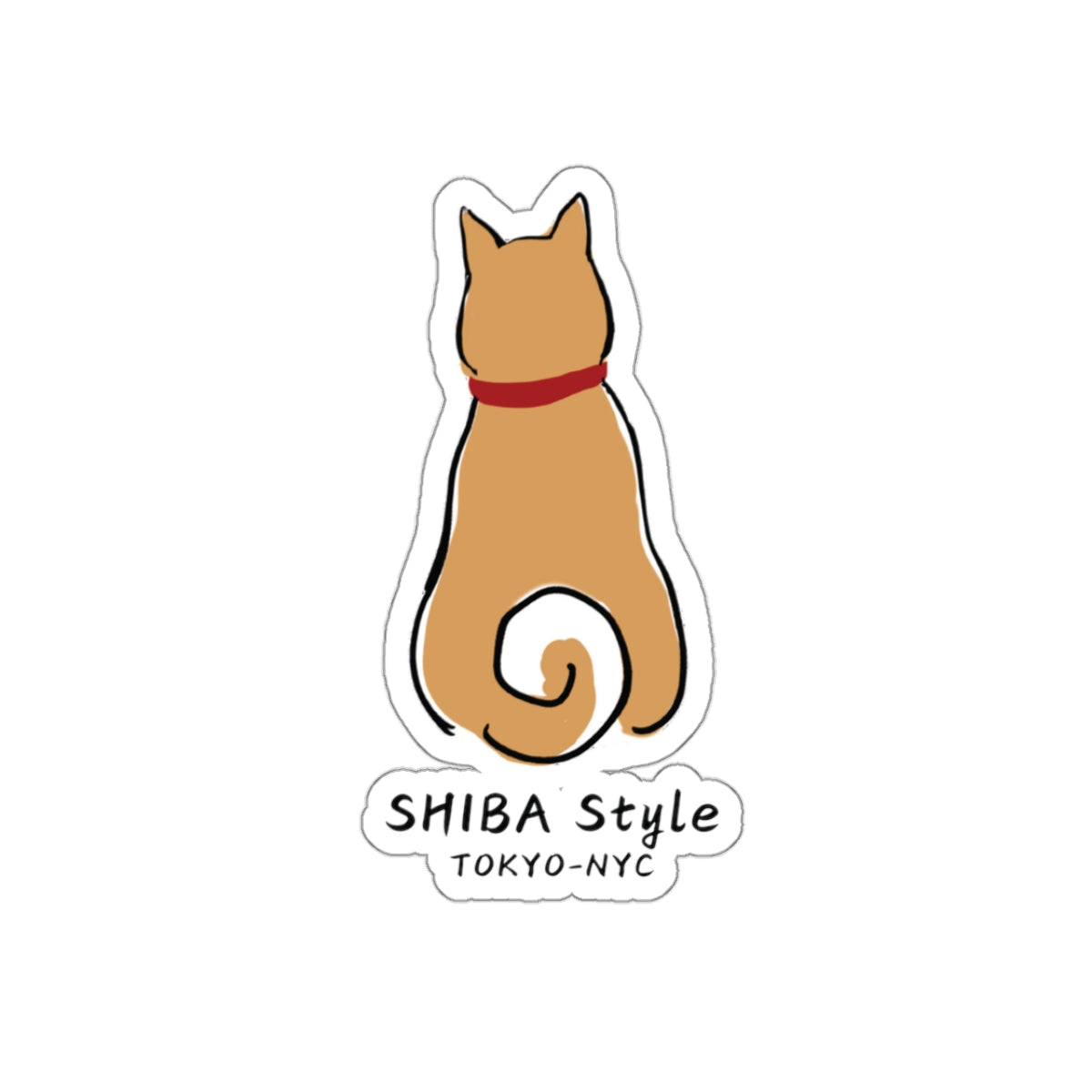 SHIBA Sticker (SHIBA Style Logo)