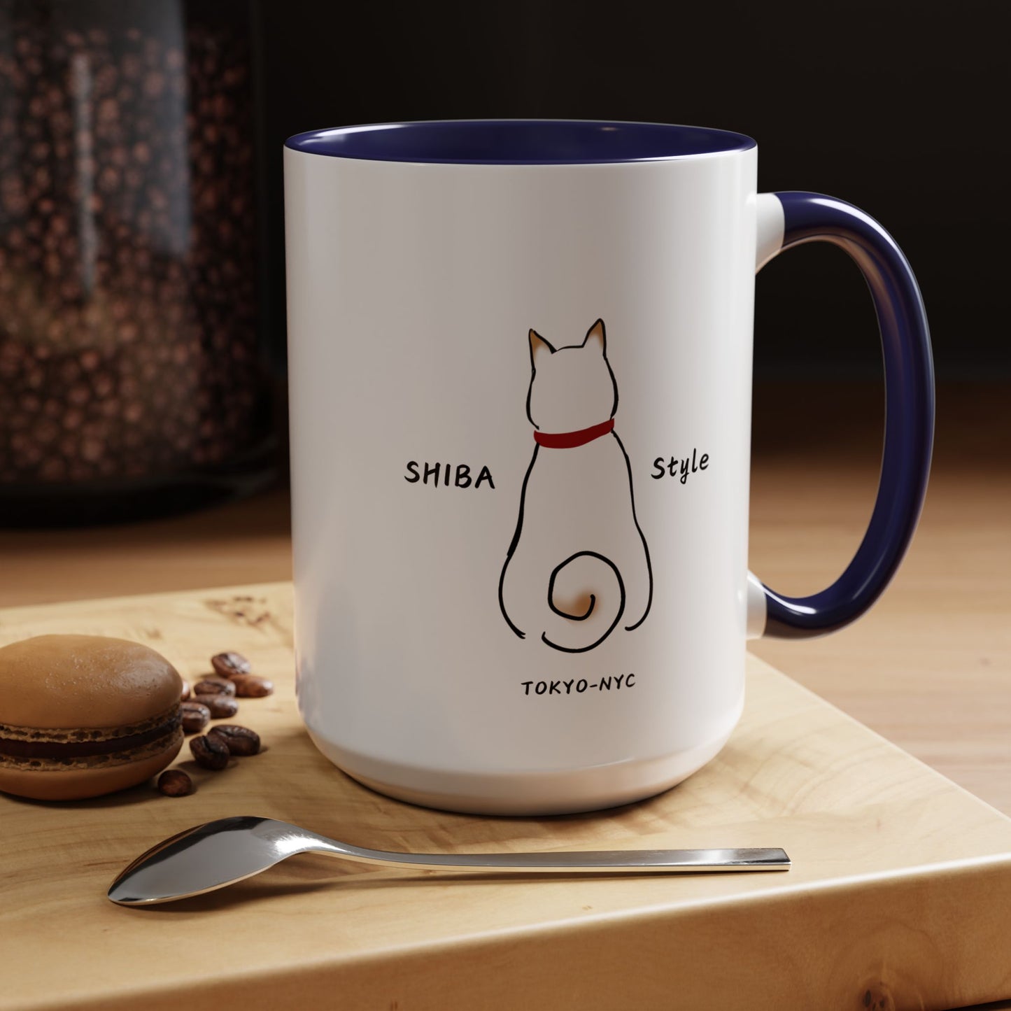 Mug ( CREAM SHIBA Style Logo)