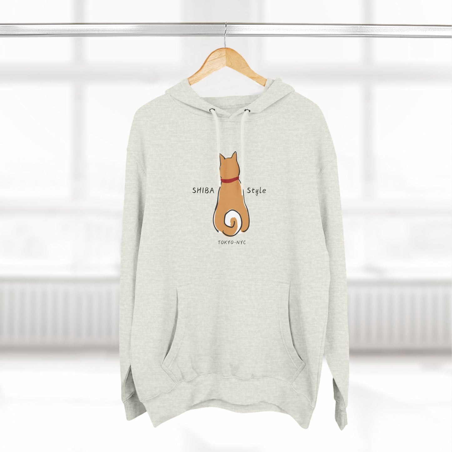 Fleece Hoodie (SHIBA Style logo)