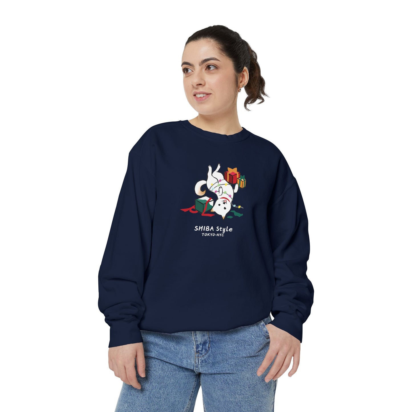 Sweatshirt (Holiday Edition Cream SHIBA )