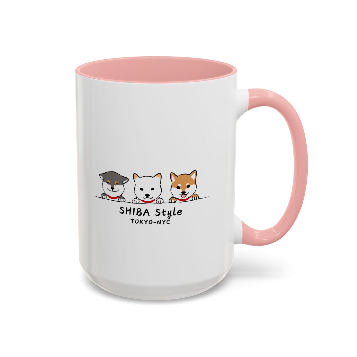 Mug (Tri-color shibas)