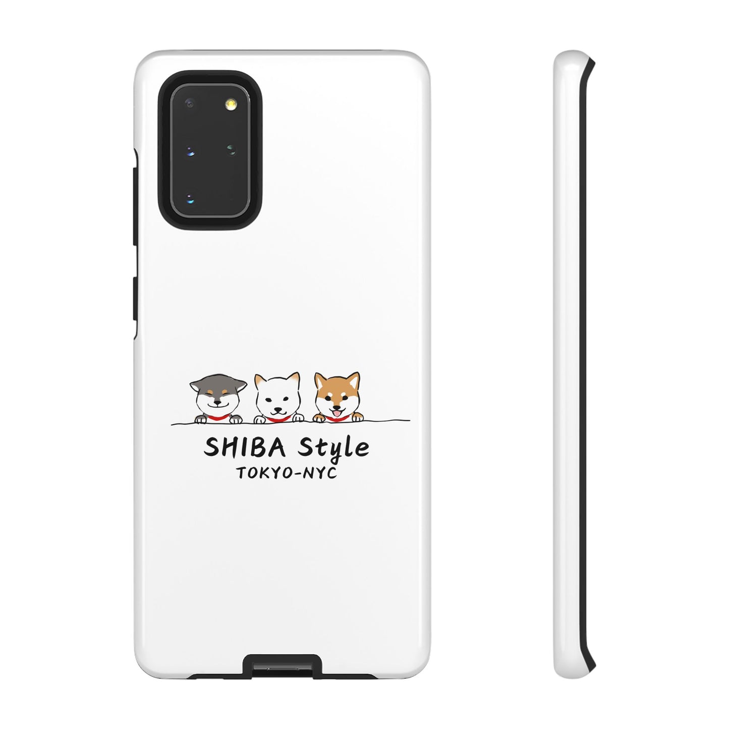 Shiba Shield Phone Cases (Tri-color shibas)