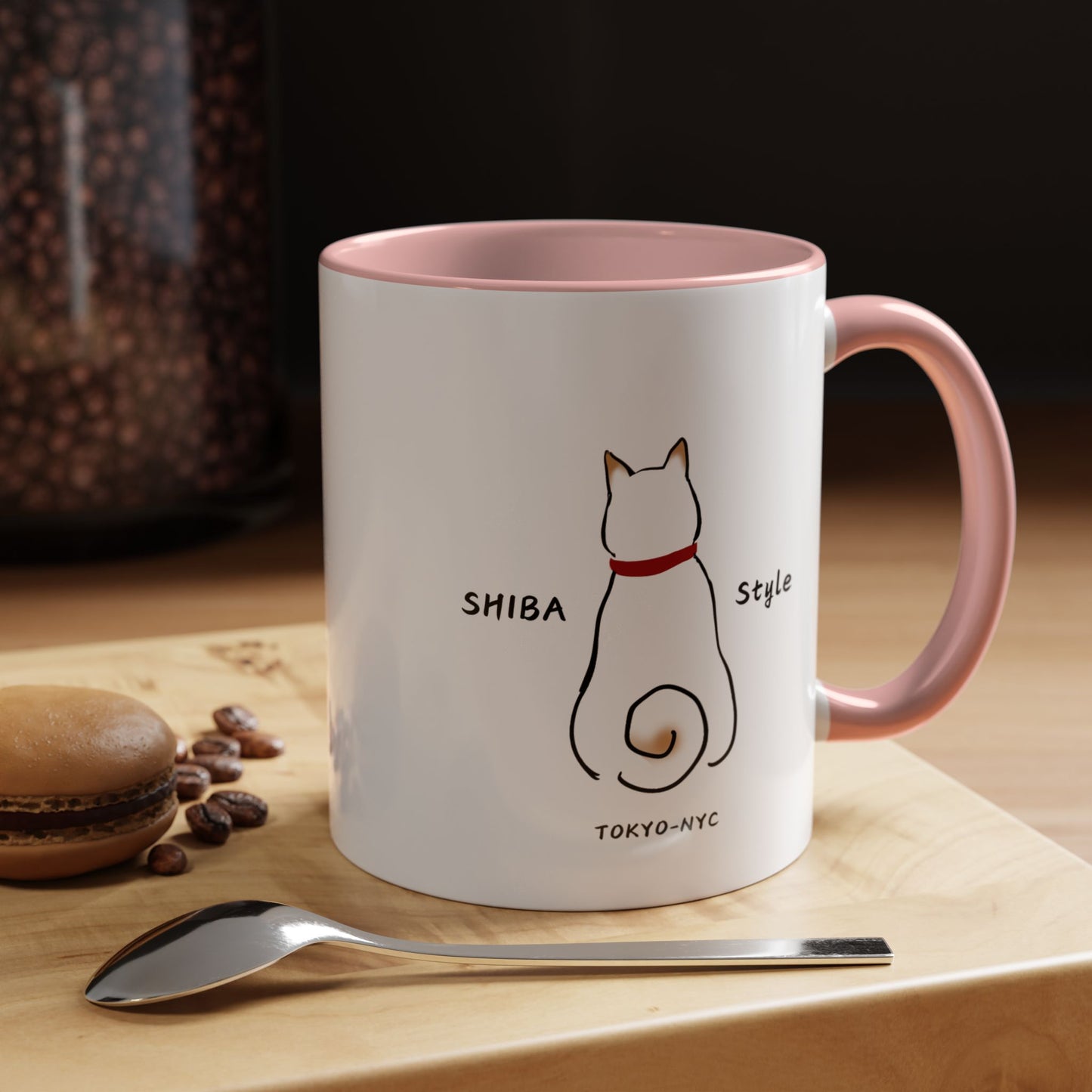 Mug ( CREAM SHIBA Style Logo)