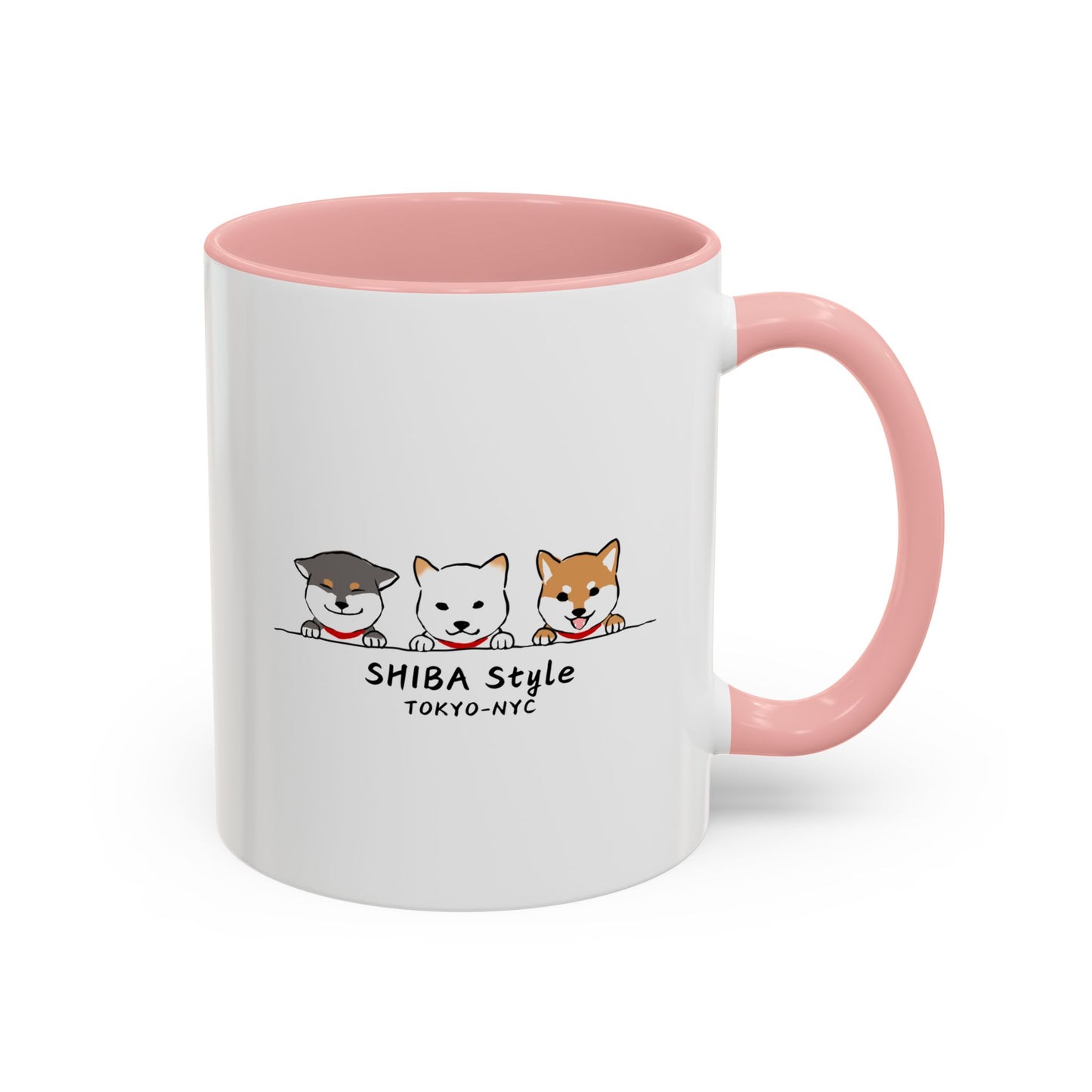 Mug (Tri-color shibas)