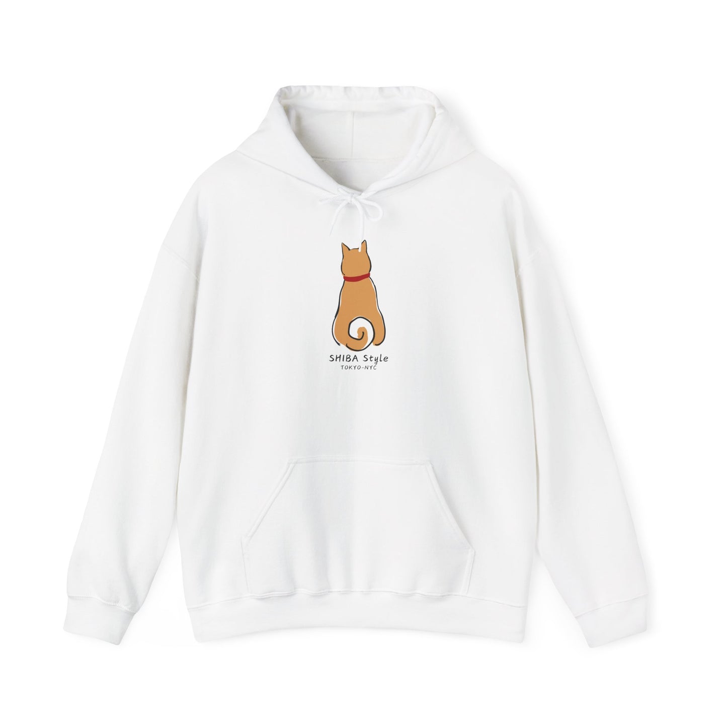 Shiba Style Unisex Hoodie – Cozy Sweatshirt for Dog Lovers