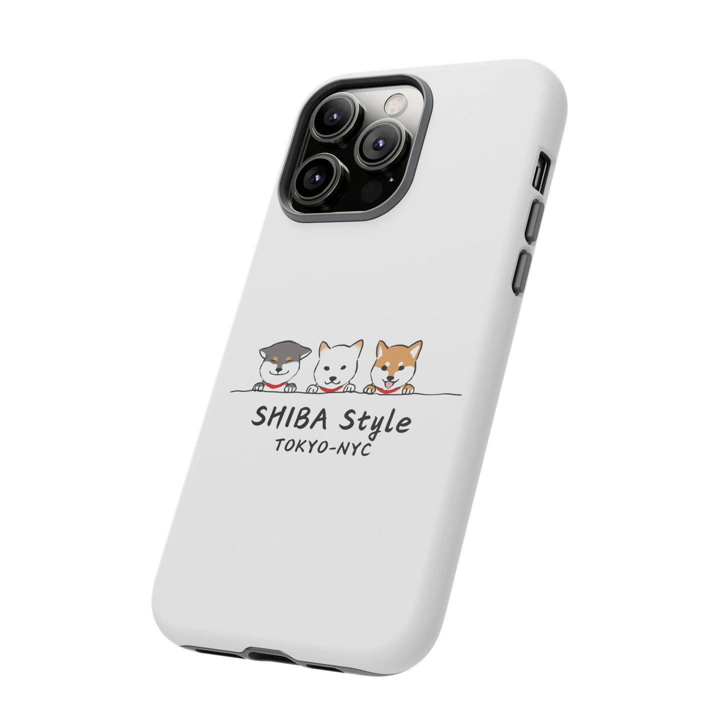 Shiba Shield Phone Cases (Tri-color shibas)