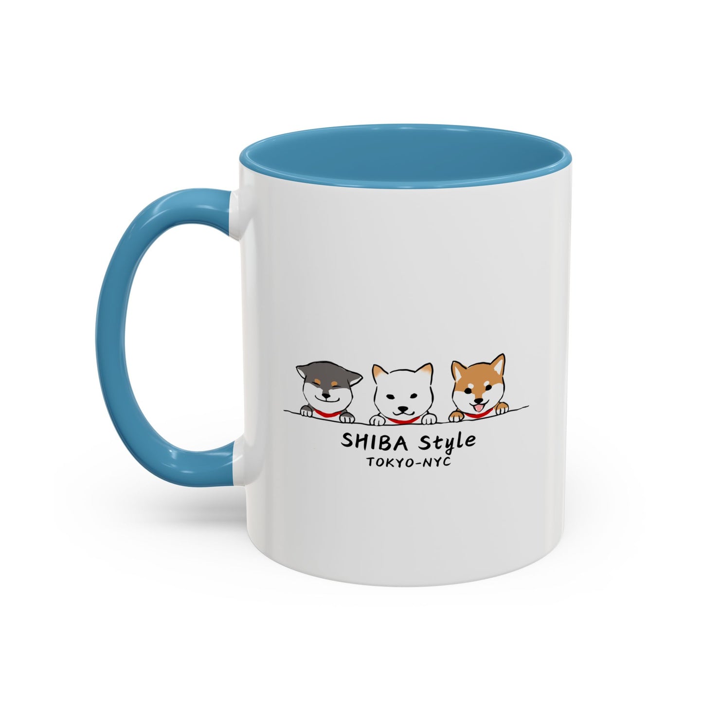 Mug (Tri-color shibas)