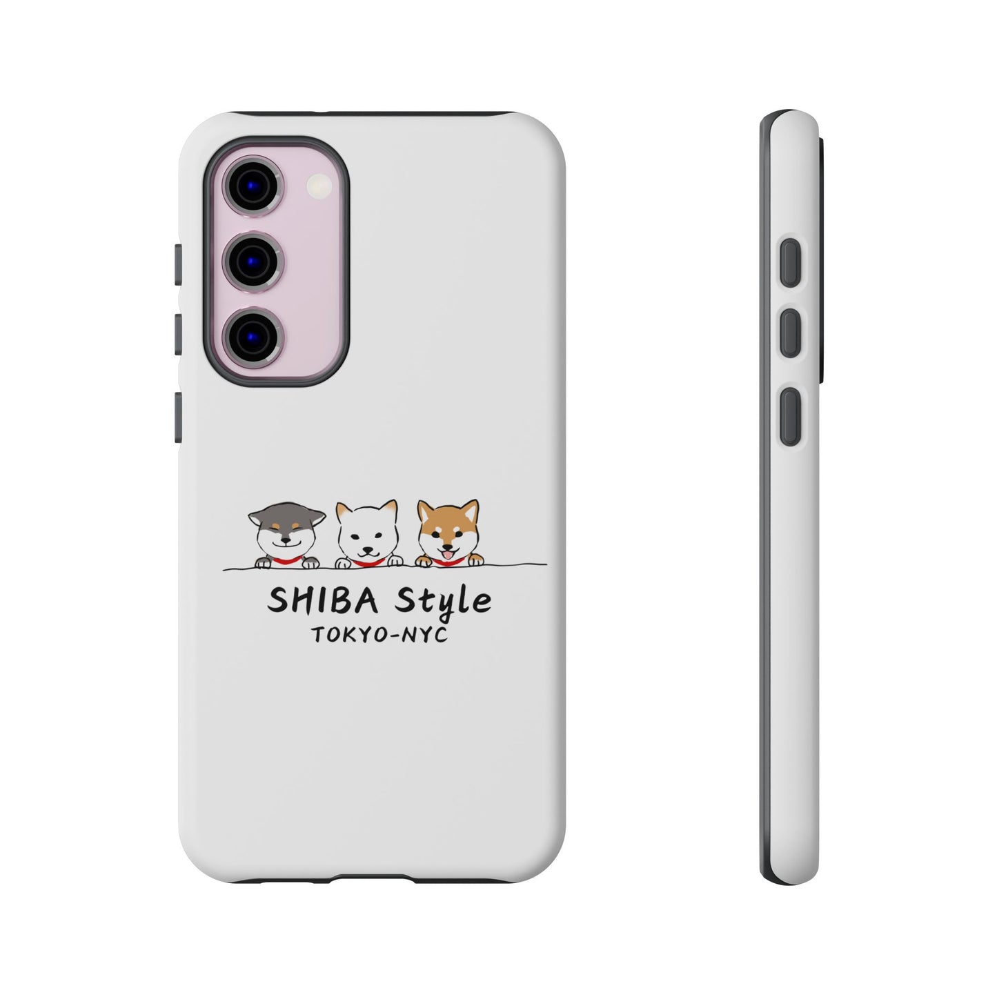 Shiba Shield Phone Cases (Tri-color shibas)