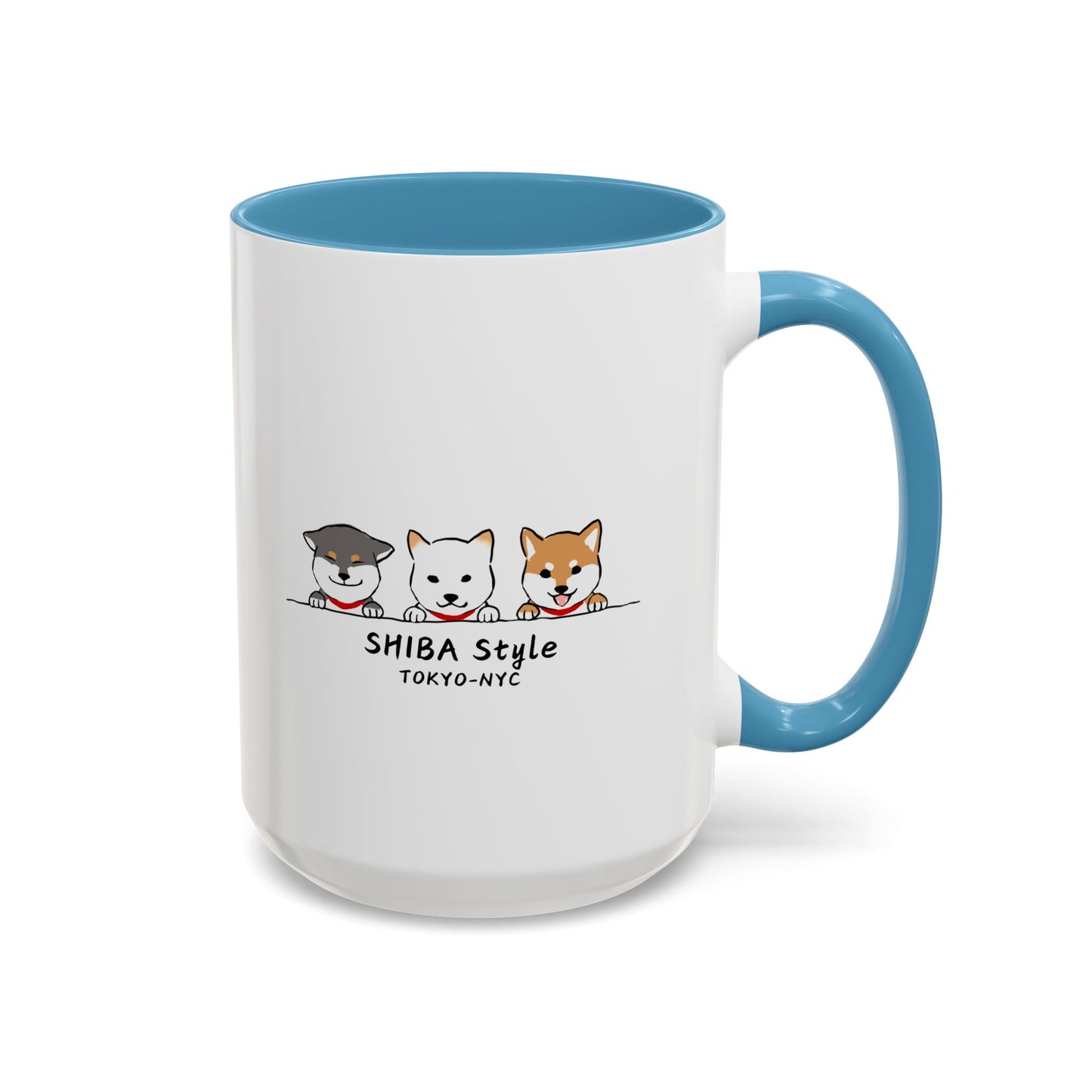 Mug (Tri-color shibas)