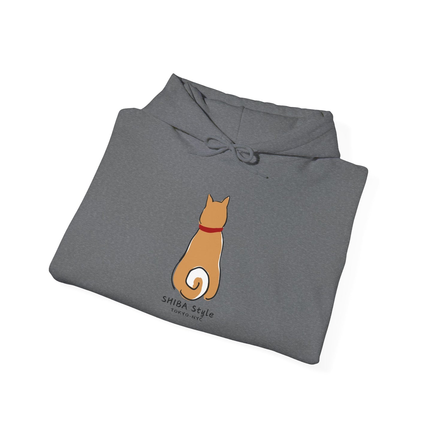 Shiba Style Unisex Hoodie – Cozy Sweatshirt for Dog Lovers