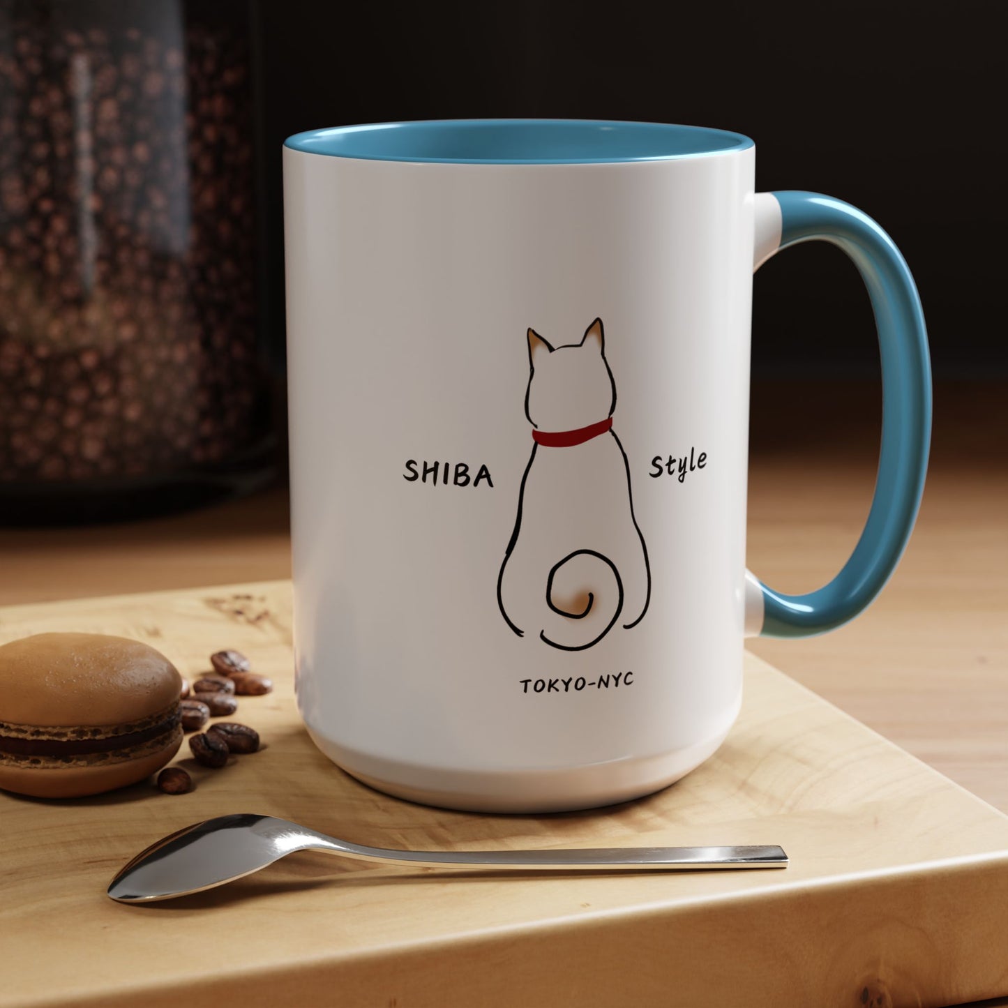 Mug ( CREAM SHIBA Style Logo)