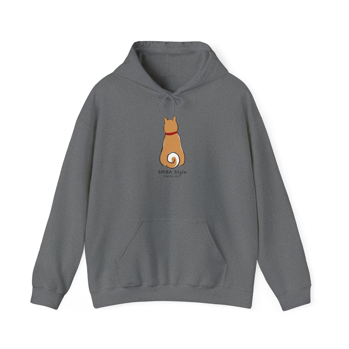 Shiba Style Unisex Hoodie – Cozy Sweatshirt for Dog Lovers