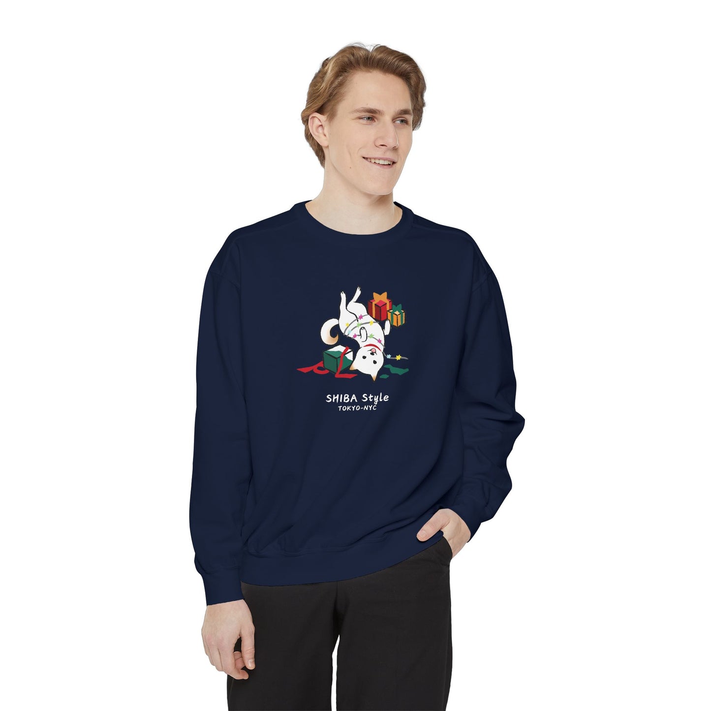 Sweatshirt (Holiday Edition Cream SHIBA )