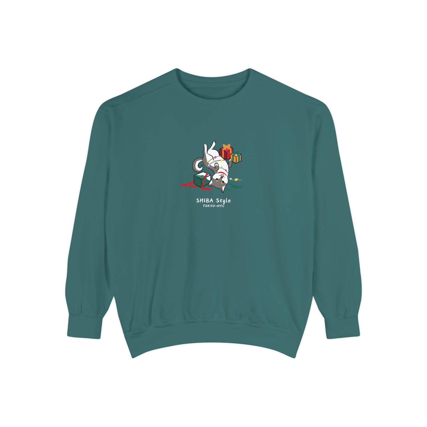 Sweatshirt (Holiday Edition Black SHIBA )