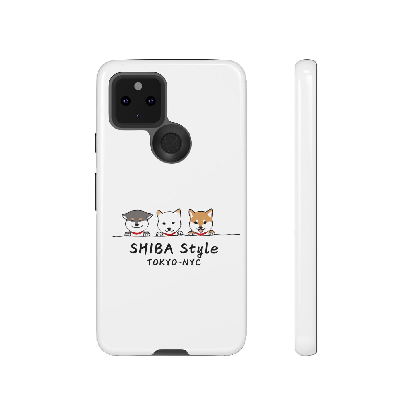 Shiba Shield Phone Cases (Tri-color shibas)