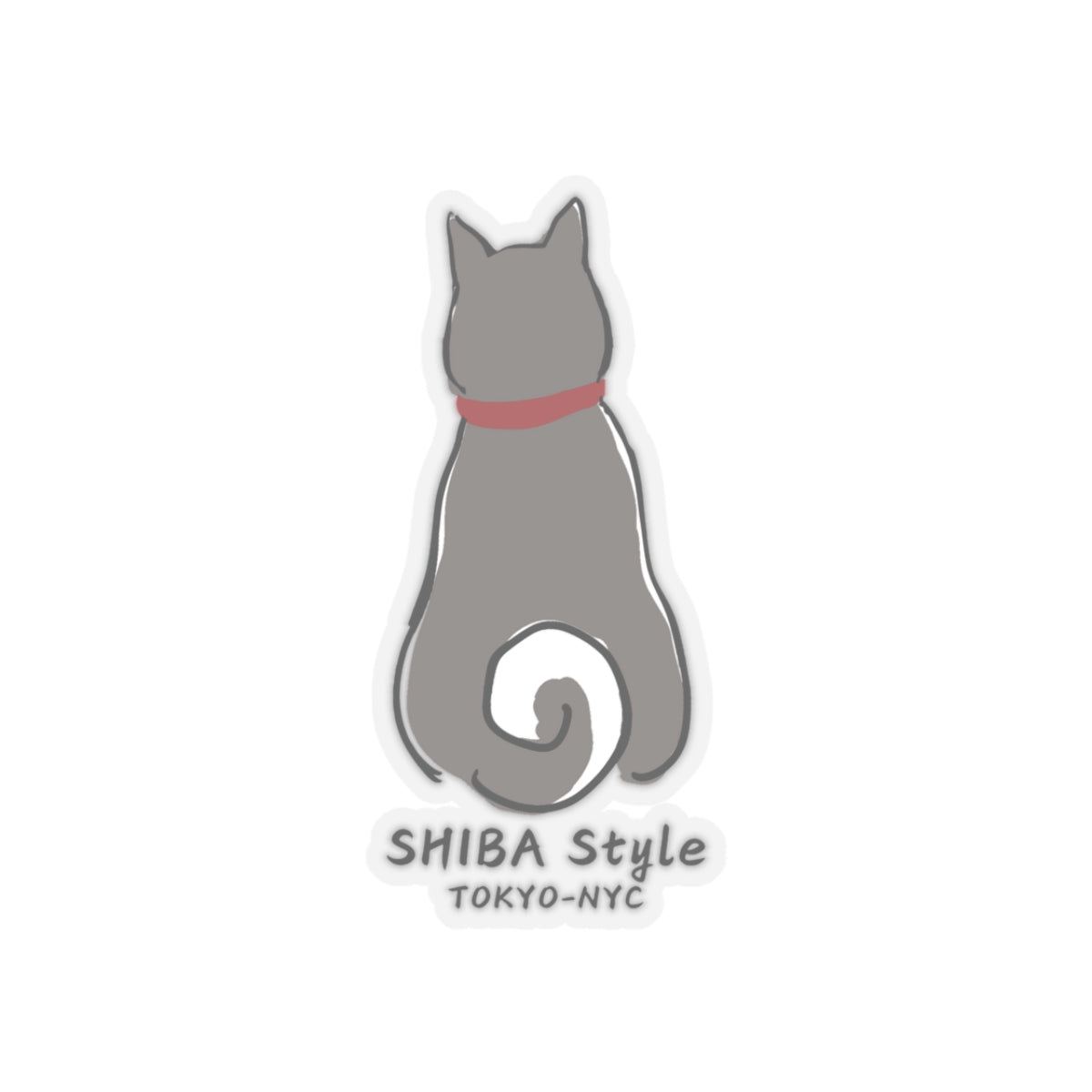 SHIBA Sticker (BLACK SHIBA Style Logo)