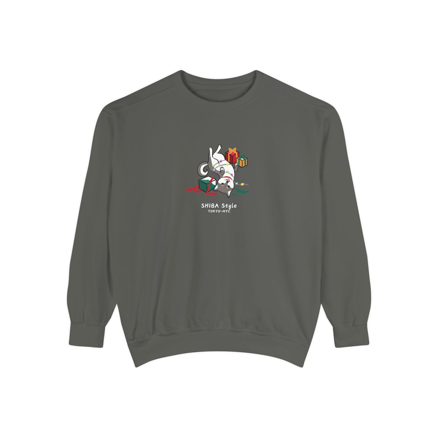 Sweatshirt (Holiday Edition Black SHIBA )