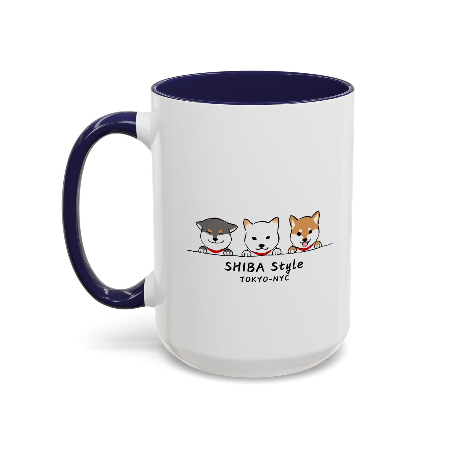 Mug (Tri-color shibas)