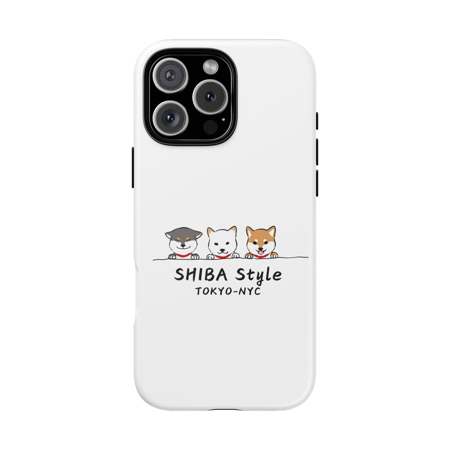 Shiba Shield Phone Cases (Tri-color shibas)