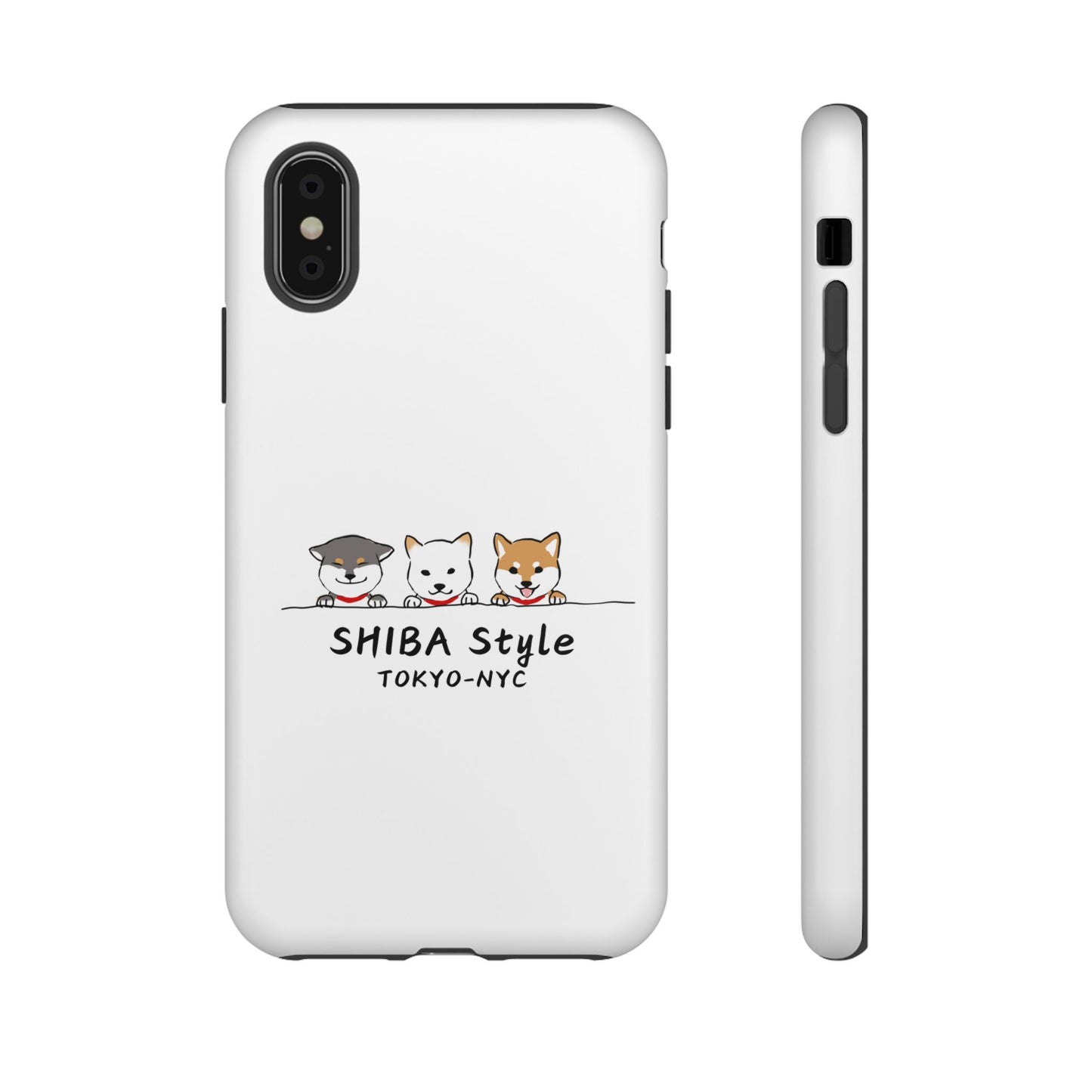 Shiba Shield Phone Cases (Tri-color shibas)