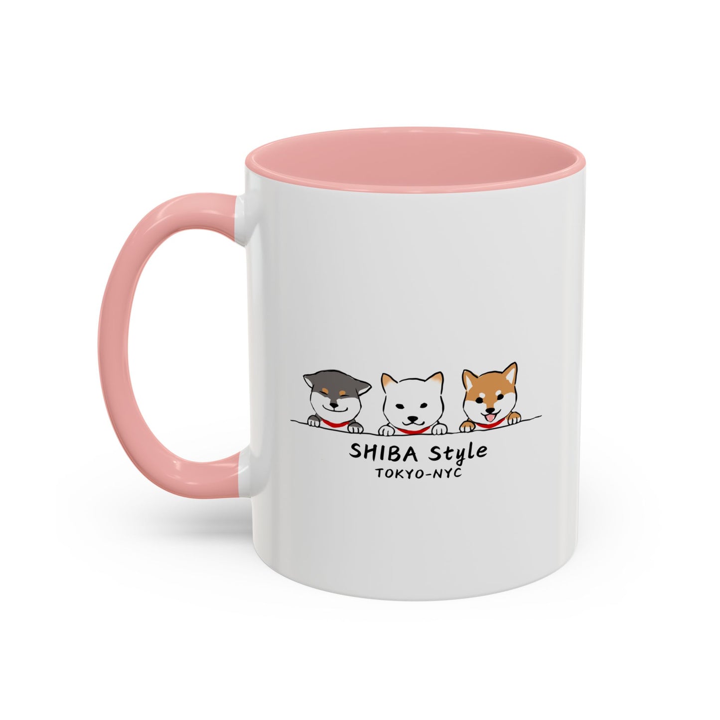 Mug (Tri-color shibas)