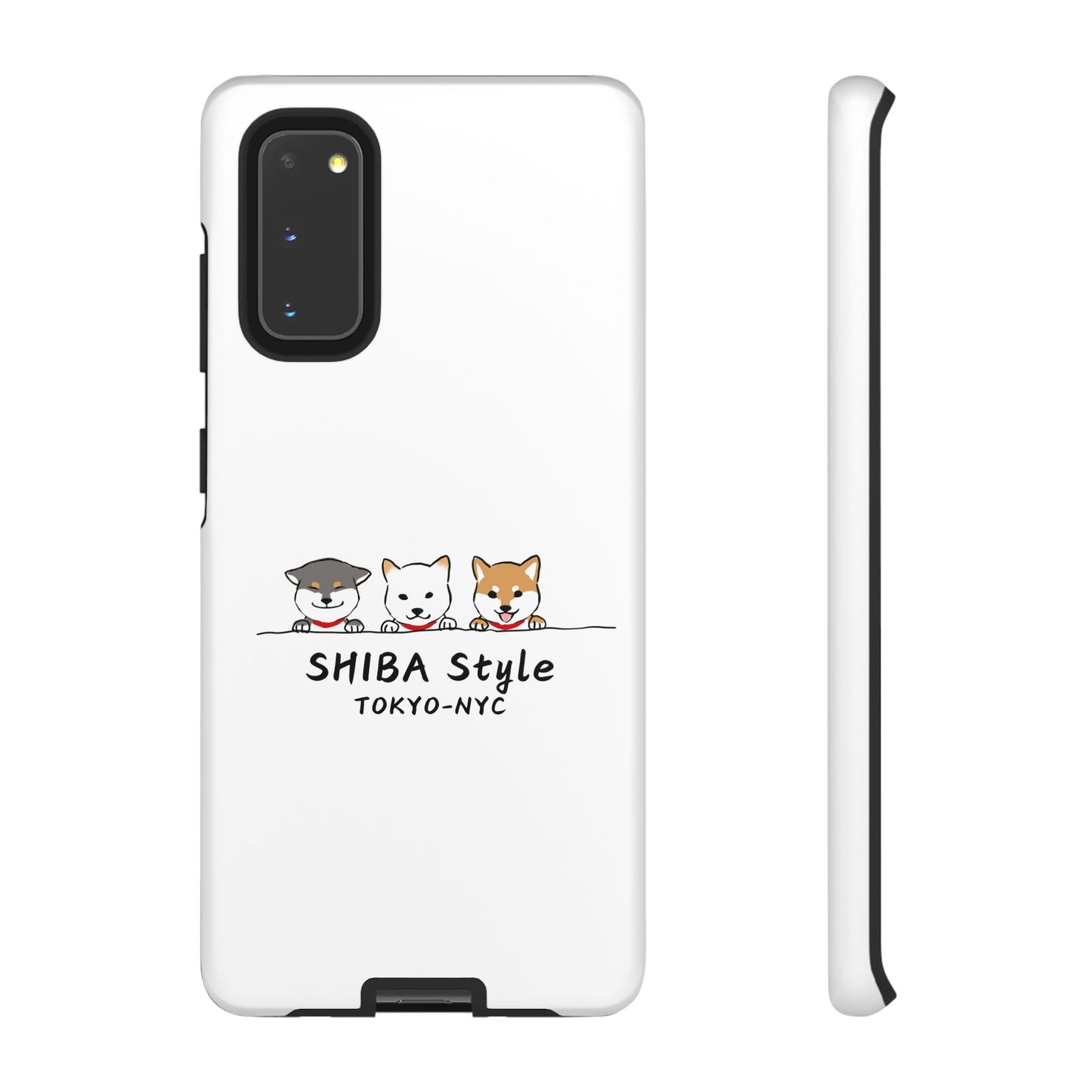 Shiba Shield Phone Cases (Tri-color shibas)