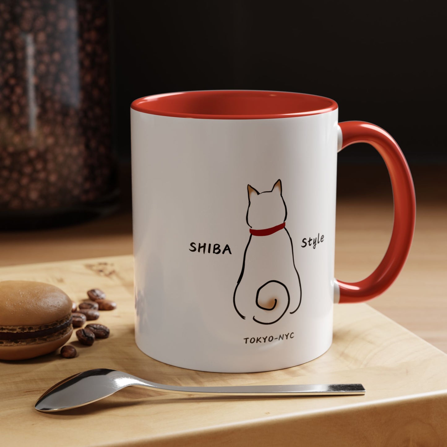 Mug ( CREAM SHIBA Style Logo)