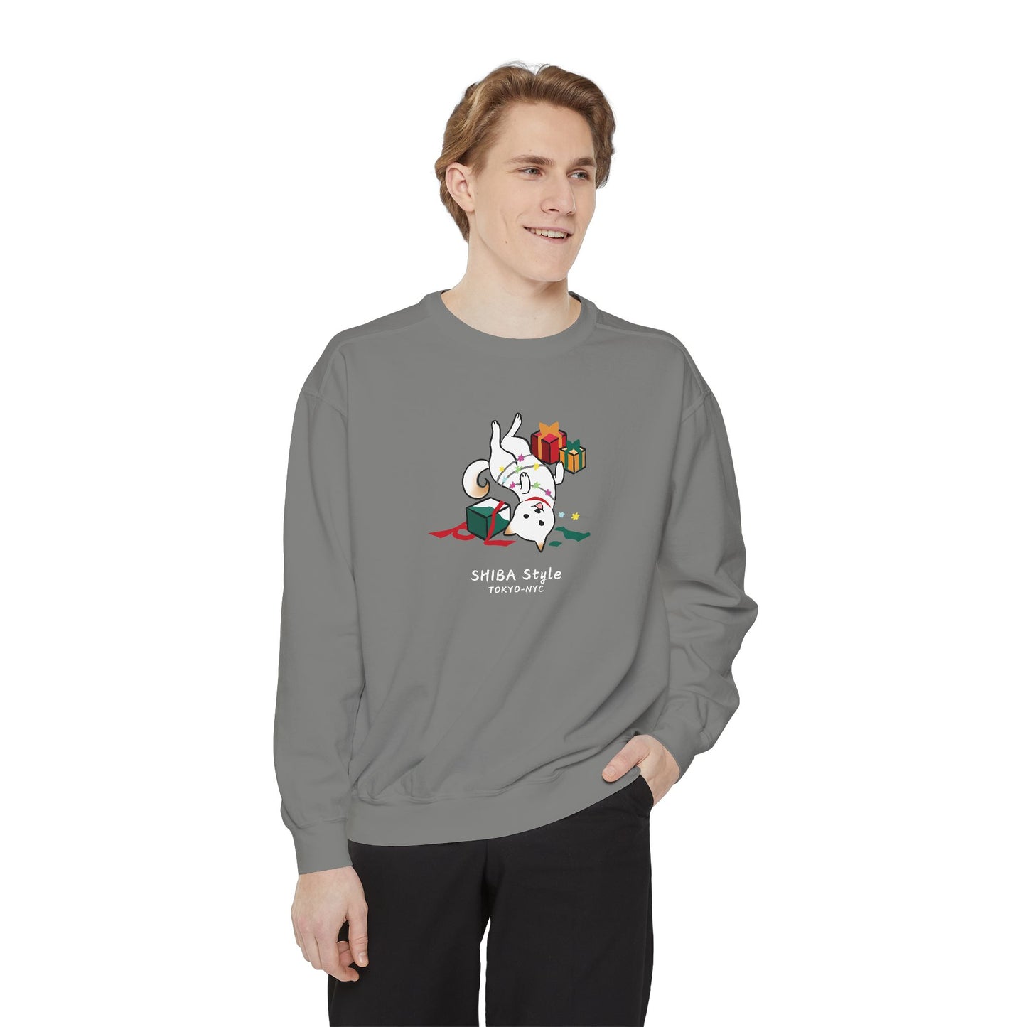 Sweatshirt (Holiday Edition Cream SHIBA )