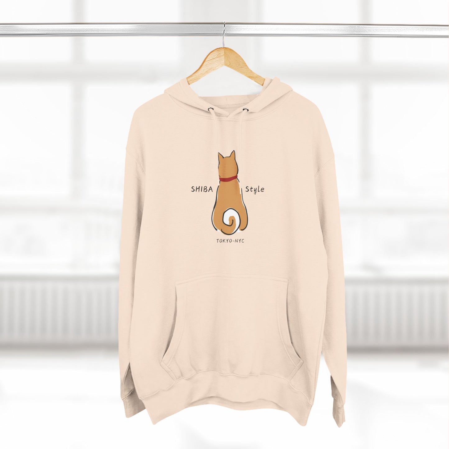 Fleece Hoodie (SHIBA Style logo)