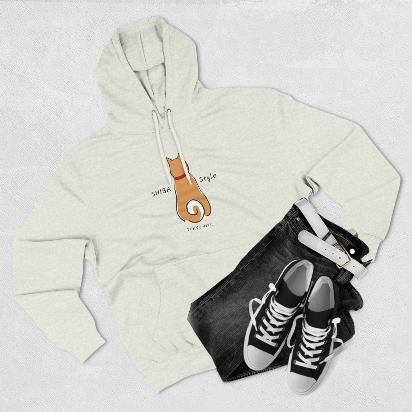 Fleece Hoodie (SHIBA Style logo)