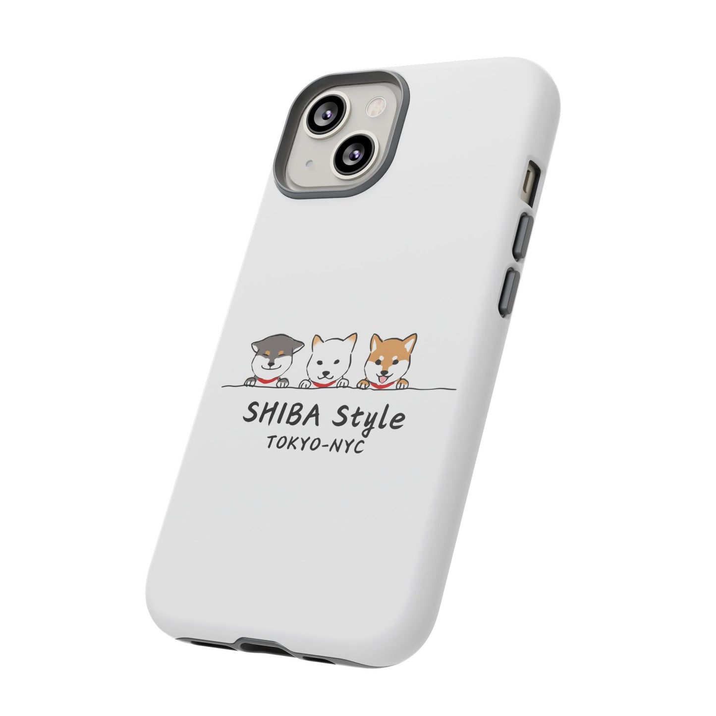 Shiba Shield Phone Cases (Tri-color shibas)