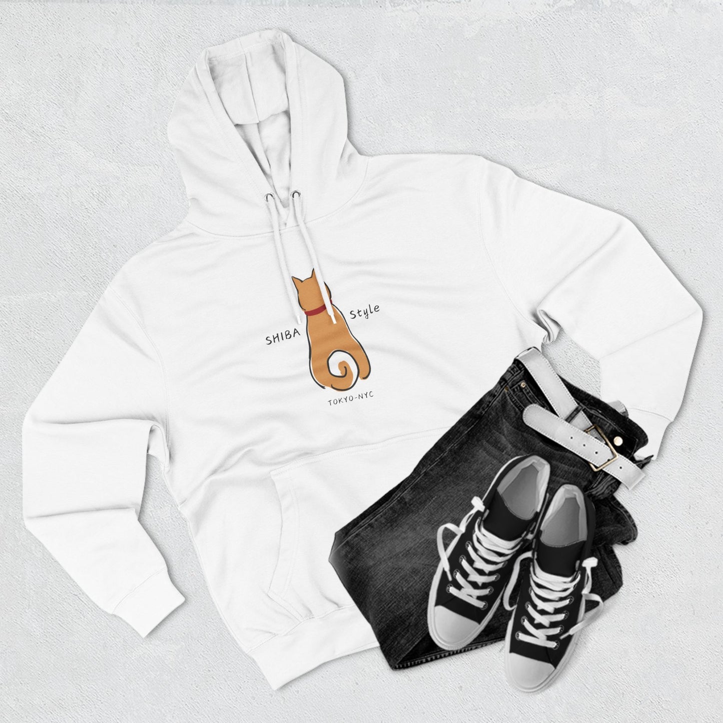 Fleece Hoodie (SHIBA Style logo)