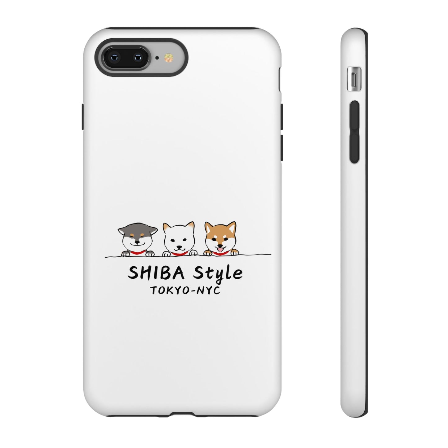 Shiba Shield Phone Cases (Tri-color shibas)