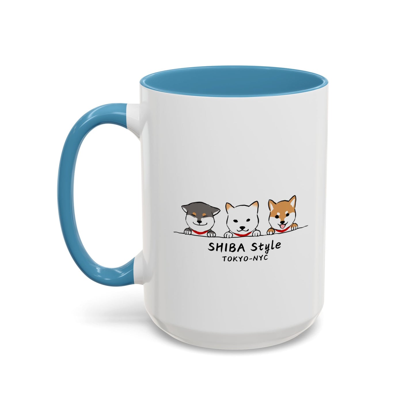 Mug (Tri-color shibas)