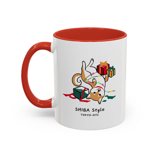 Coffee Mug (Holiday Edition Red SHIBA)