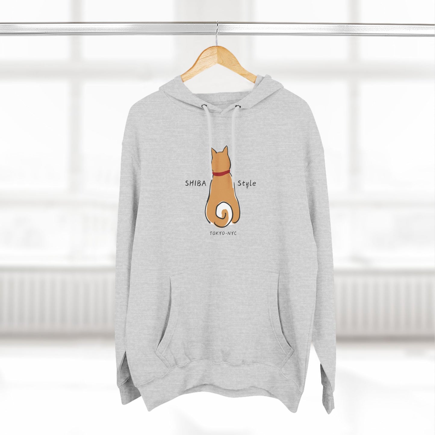 Fleece Hoodie (SHIBA Style logo)