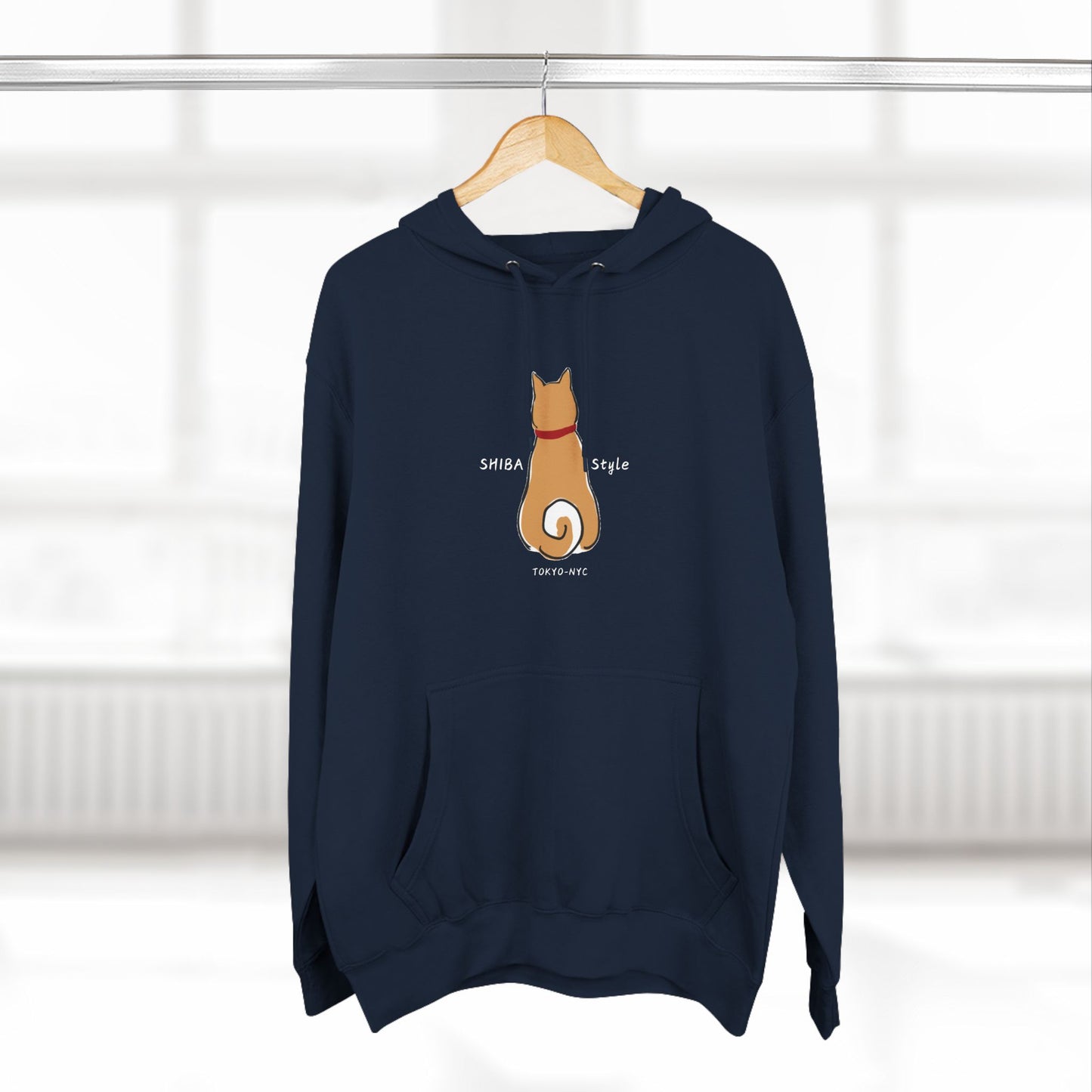 Fleece Hoodie (SHIBA Style logo)