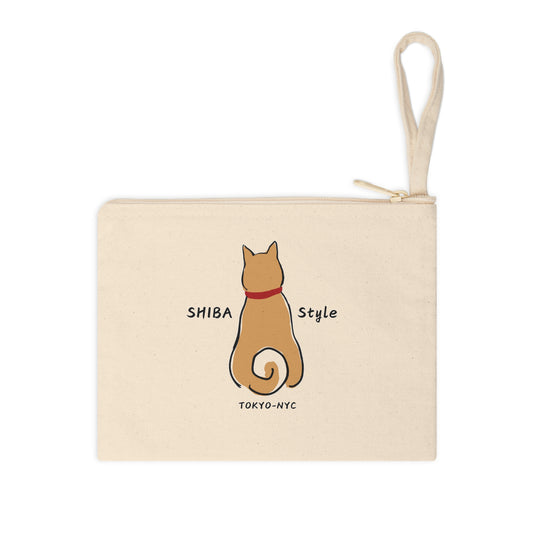 Accessory Zipper Pouch (SHIBA Style Logo)